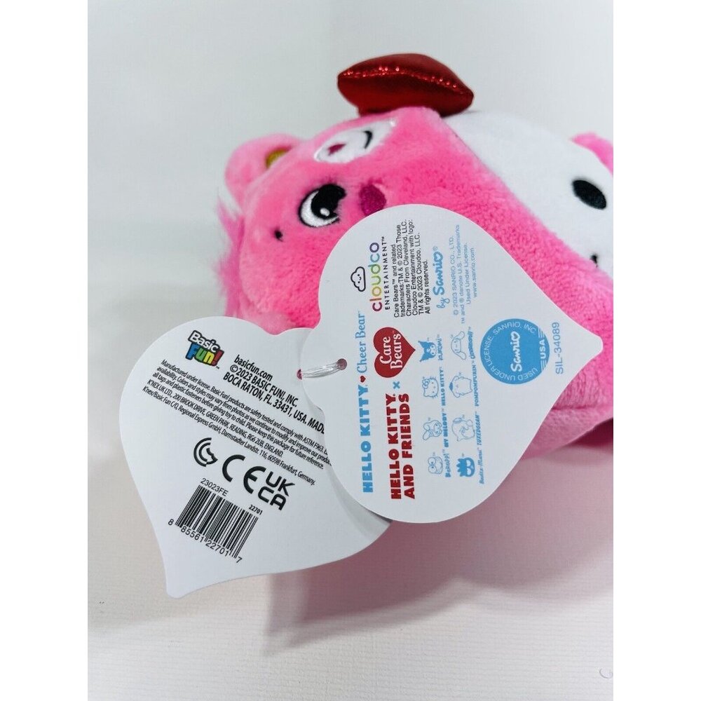 Sanrio Hello Kitty x Care Bears 9" Plush Hello Kitty - Picture 4 of 6